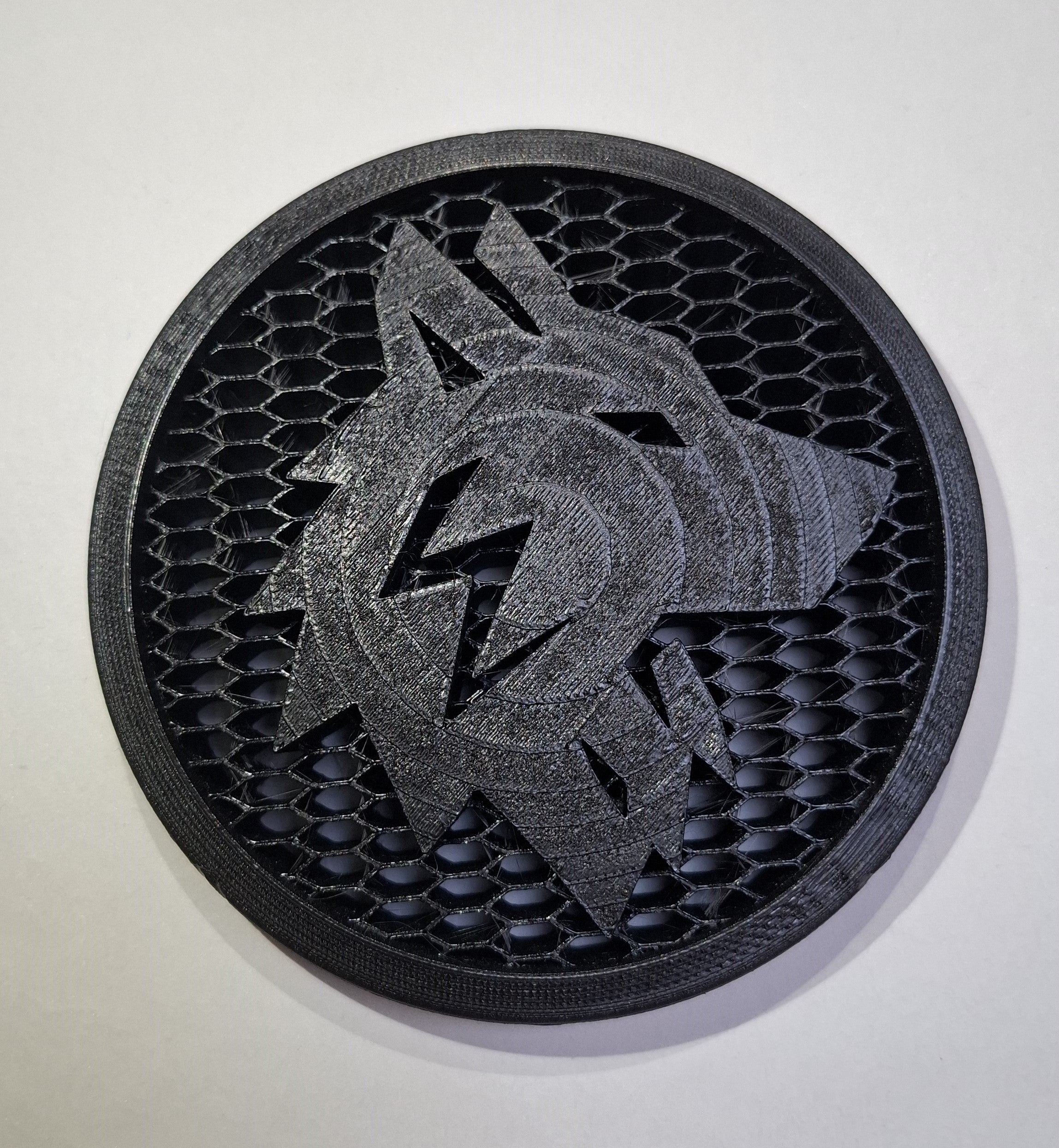 Custom Kühlergrill Emblem - Wolf Design -  3D Druck VW kompatibles Clip-System