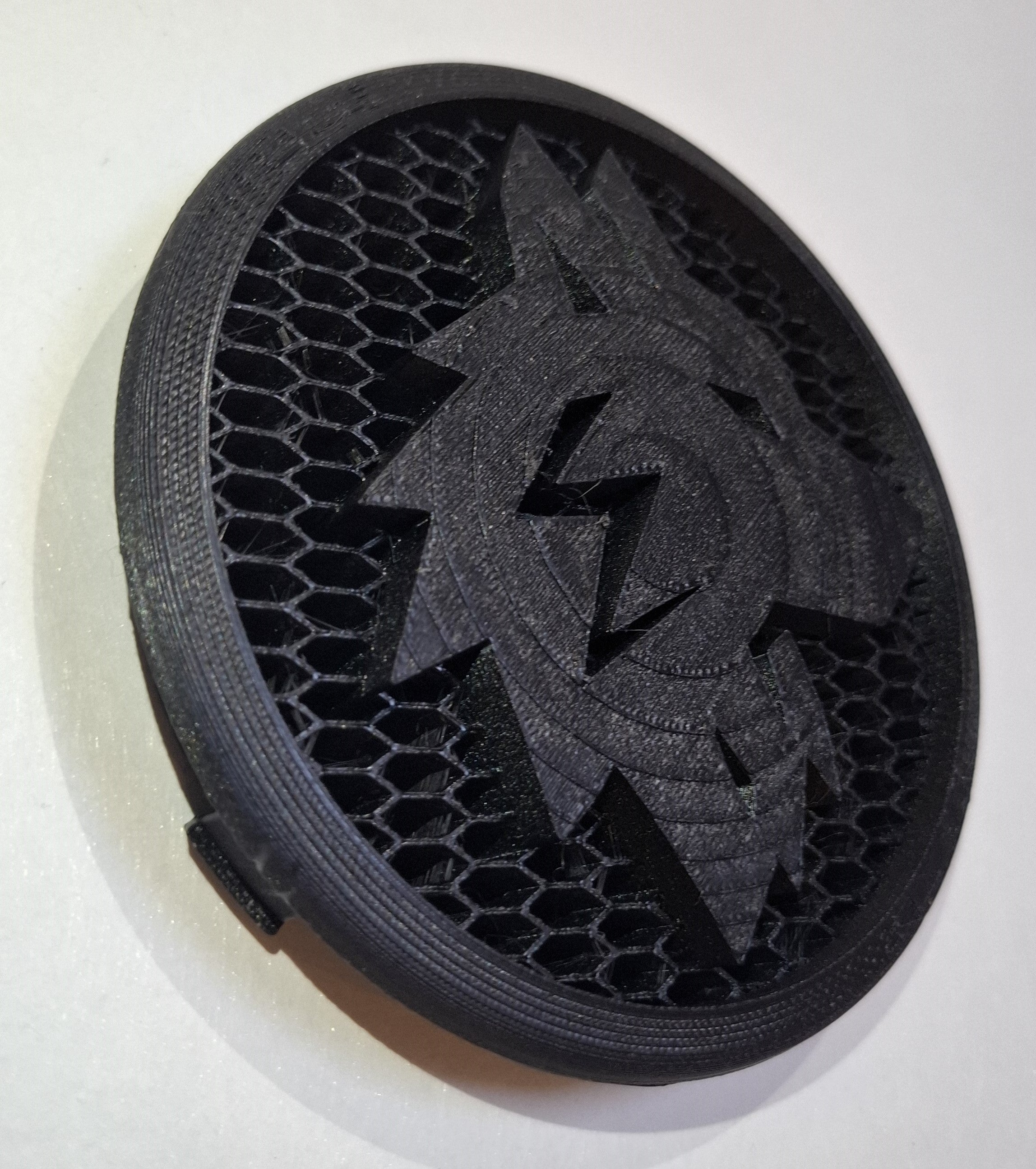 Custom Kühlergrill Emblem - Wolf Design -  3D Druck VW kompatibles Clip-System