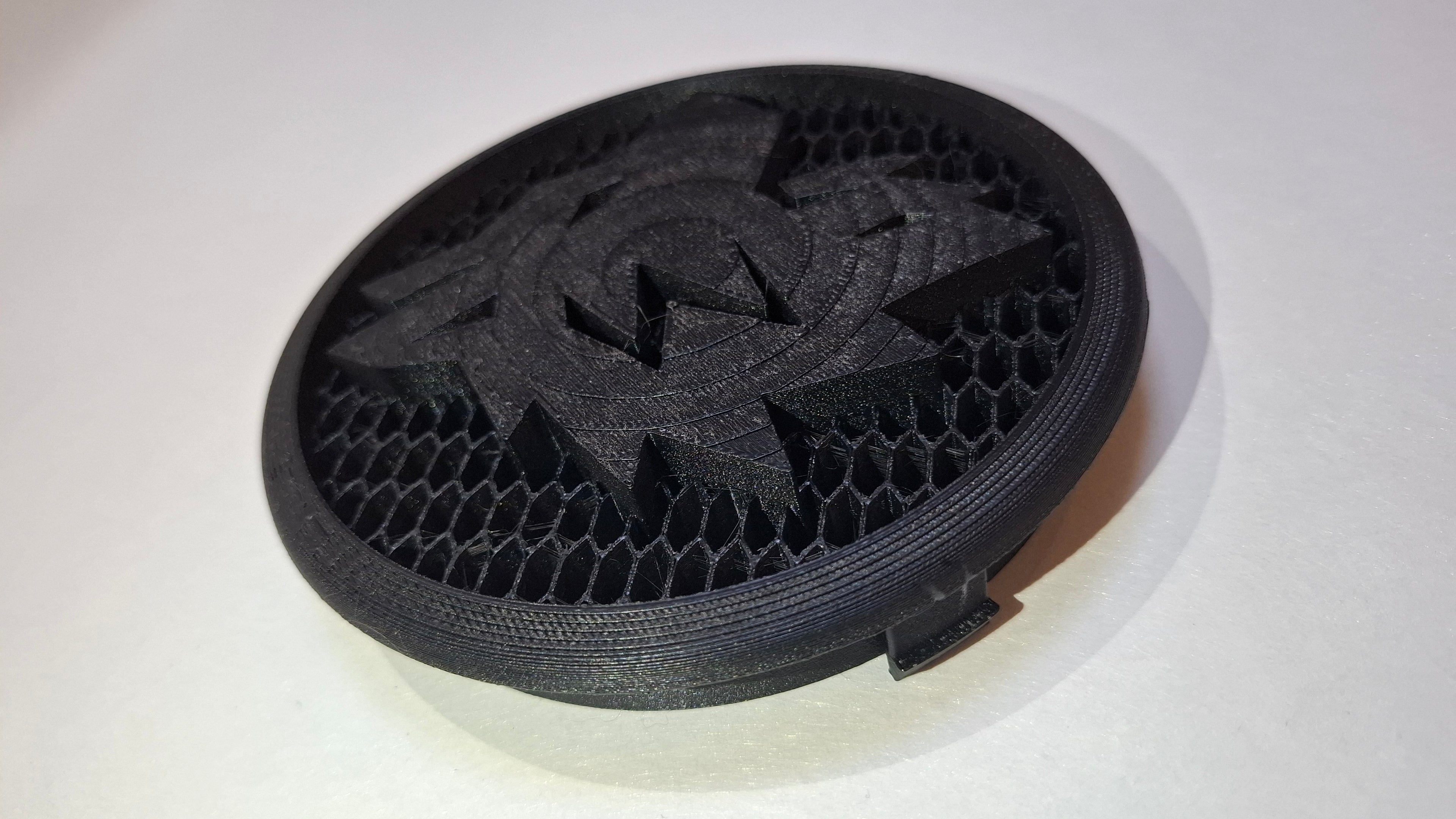 Custom Kühlergrill Emblem - Wolf Design -  3D Druck VW kompatibles Clip-System