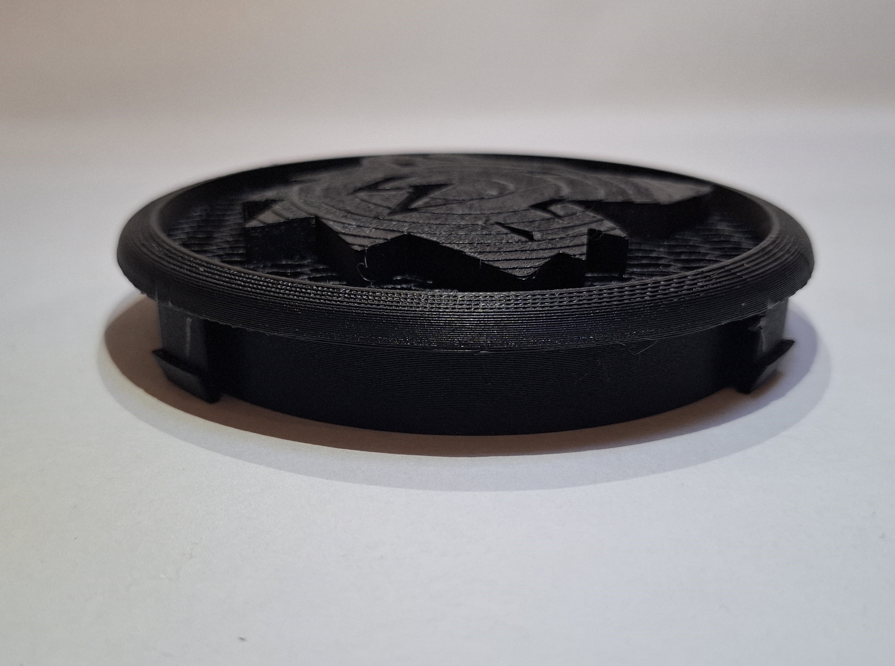 Custom Kühlergrill Emblem - Wolf Design -  3D Druck VW kompatibles Clip-System