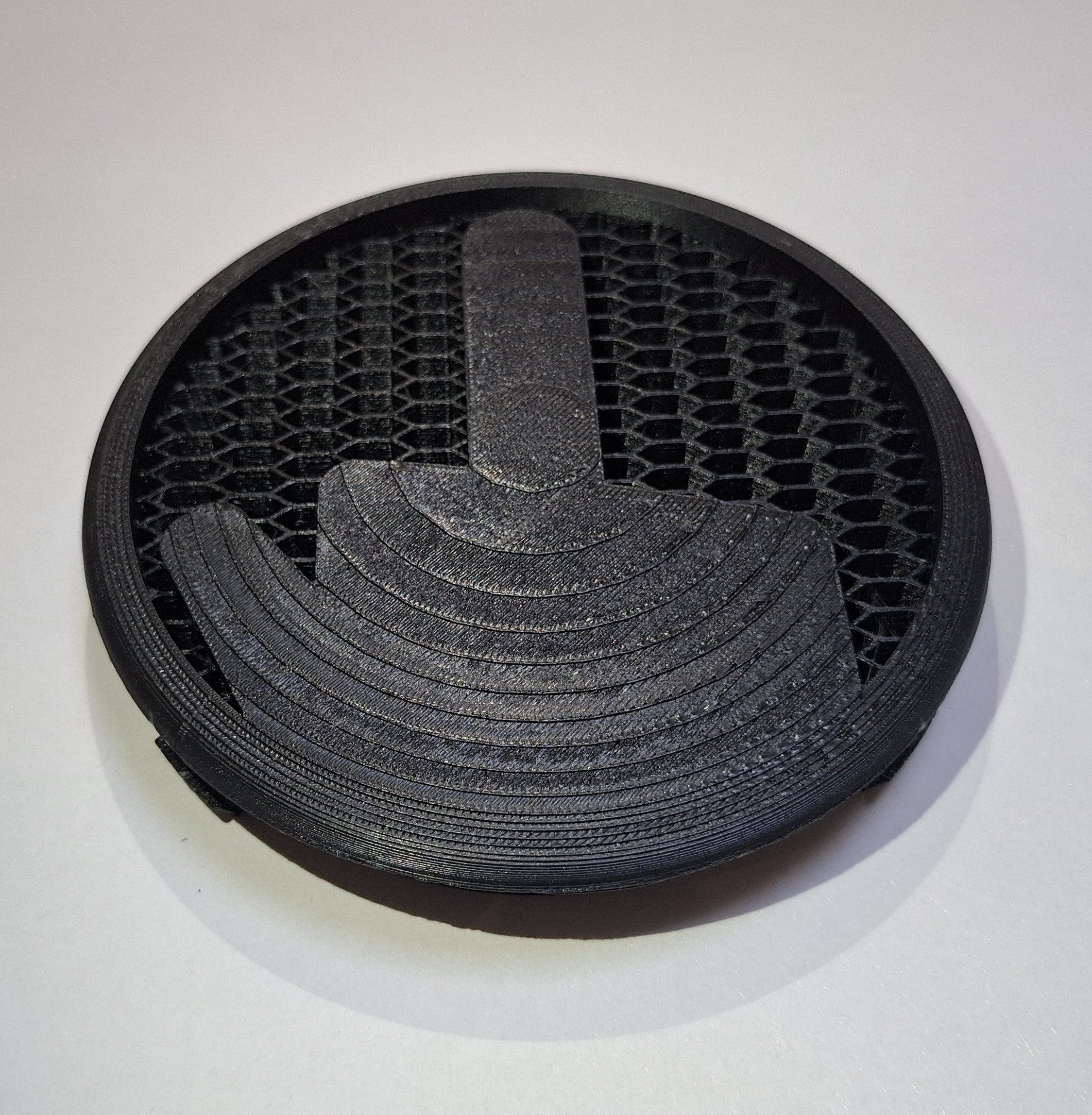 Custom Kühlergrill Emblem - Mittelfinger Design -  3D Druck VW kompatibles Clip-System