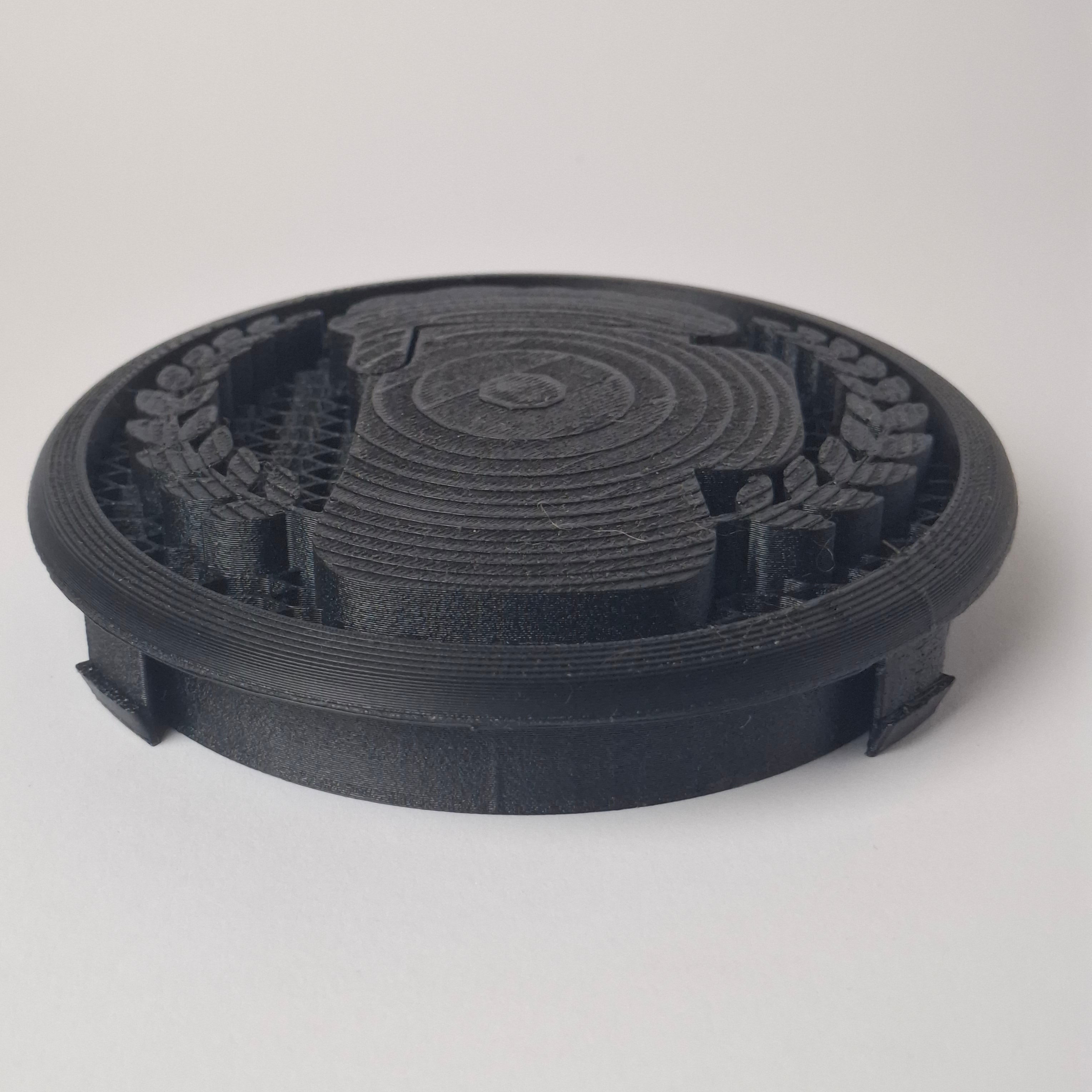 VW Kühlergrill Emblem [Design] 3D Druck Detailansicht