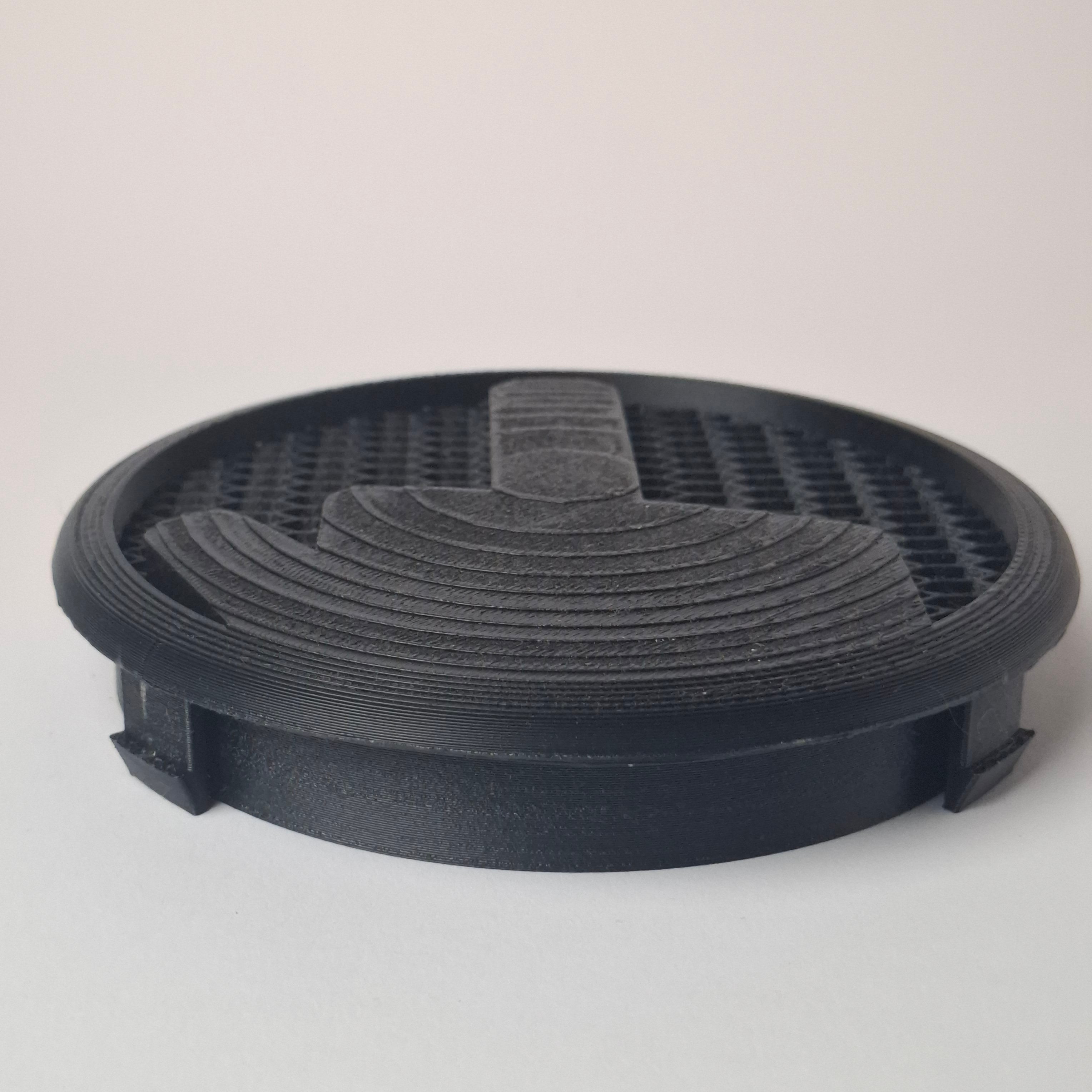 VW Kühlergrill Emblem [Design] 3D Druck Detailansicht