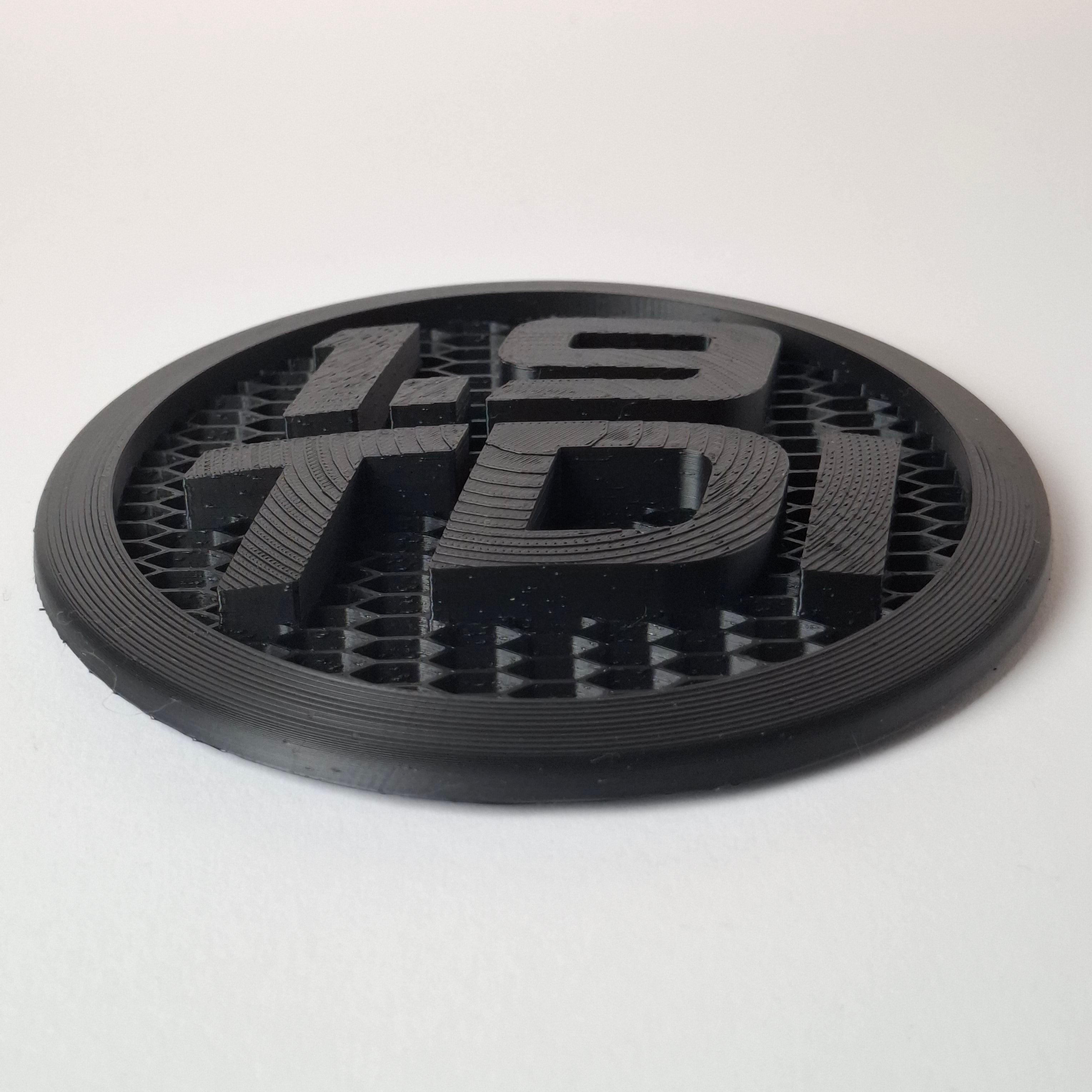 VW Kühlergrill Emblem [Design] 3D Druck Detailansicht